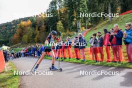 19.10.2024, Arcon, France (FRA): Marine Debloem (BEL) - Biathlon Samse Summer Tour, sprint, Arcon (FRA). www.nordicfocus.com. © Manzoni/NordicFocus. Every downloaded picture is fee-liable.