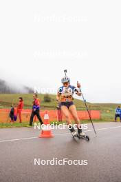 19.10.2024, Arcon, France (FRA): Emmy Lagnier (FRA) - Biathlon Samse Summer Tour, sprint, Arcon (FRA). www.nordicfocus.com. © Manzoni/NordicFocus. Every downloaded picture is fee-liable.