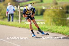 19.10.2024, Arcon, France (FRA): Eric Perrot (FRA) - Biathlon Samse Summer Tour, sprint, Arcon (FRA). www.nordicfocus.com. © Manzoni/NordicFocus. Every downloaded picture is fee-liable.