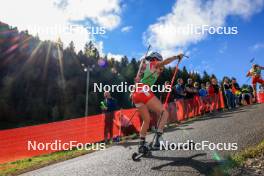 19.10.2024, Arcon, France (FRA): Adeline Debuyser (FRA) - Biathlon Samse Summer Tour, sprint, Arcon (FRA). www.nordicfocus.com. © Manzoni/NordicFocus. Every downloaded picture is fee-liable.