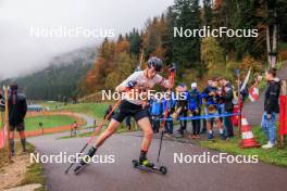 19.10.2024, Arcon, France (FRA): Clovis Henocq (FRA) - Biathlon Samse Summer Tour, sprint, Arcon (FRA). www.nordicfocus.com. © Manzoni/NordicFocus. Every downloaded picture is fee-liable.