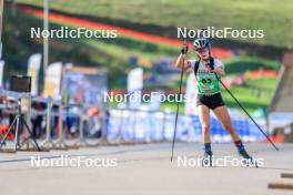 19.10.2024, Arcon, France (FRA): Cloe Canet (FRA) - Biathlon Samse Summer Tour, sprint, Arcon (FRA). www.nordicfocus.com. © Manzoni/NordicFocus. Every downloaded picture is fee-liable.