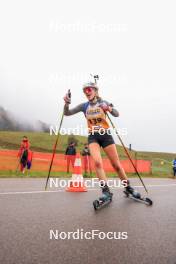 19.10.2024, Arcon, France (FRA): Romane Richard (FRA) - Biathlon Samse Summer Tour, sprint, Arcon (FRA). www.nordicfocus.com. © Manzoni/NordicFocus. Every downloaded picture is fee-liable.