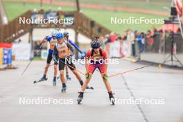 19.10.2024, Arcon, France (FRA): Noa Humbert (FRA) - Biathlon Samse Summer Tour, sprint, Arcon (FRA). www.nordicfocus.com. © Manzoni/NordicFocus. Every downloaded picture is fee-liable.