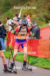 19.10.2024, Arcon, France (FRA): Noa Humbert (FRA) - Biathlon Samse Summer Tour, sprint, Arcon (FRA). www.nordicfocus.com. © Manzoni/NordicFocus. Every downloaded picture is fee-liable.