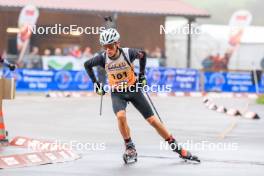 19.10.2024, Arcon, France (FRA): Alexis Fine (FRA) - Biathlon Samse Summer Tour, sprint, Arcon (FRA). www.nordicfocus.com. © Manzoni/NordicFocus. Every downloaded picture is fee-liable.