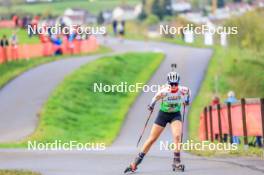 19.10.2024, Arcon, France (FRA): Enya Muerner (SUI) - Biathlon Samse Summer Tour, sprint, Arcon (FRA). www.nordicfocus.com. © Manzoni/NordicFocus. Every downloaded picture is fee-liable.