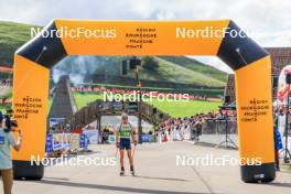 19.10.2024, Arcon, France (FRA): Maxime Germain (USA) - Biathlon Samse Summer Tour, sprint, Arcon (FRA). www.nordicfocus.com. © Manzoni/NordicFocus. Every downloaded picture is fee-liable.