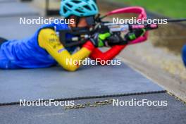 19.10.2024, Arcon, France (FRA): Feature: Arcon - Biathlon Samse Summer Tour, sprint, Arcon (FRA). www.nordicfocus.com. © Manzoni/NordicFocus. Every downloaded picture is fee-liable.