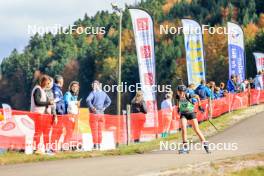 19.10.2024, Arcon, France (FRA): Marine Debloem (BEL) - Biathlon Samse Summer Tour, sprint, Arcon (FRA). www.nordicfocus.com. © Manzoni/NordicFocus. Every downloaded picture is fee-liable.