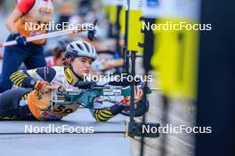 19.10.2024, Arcon, France (FRA): Emmy Lagnier (FRA) - Biathlon Samse Summer Tour, sprint, Arcon (FRA). www.nordicfocus.com. © Manzoni/NordicFocus. Every downloaded picture is fee-liable.