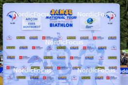 19.10.2024, Arcon, France (FRA): Feature: Podium - Biathlon Samse Summer Tour, sprint, Arcon (FRA). www.nordicfocus.com. © Manzoni/NordicFocus. Every downloaded picture is fee-liable.