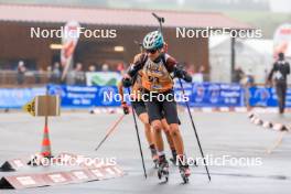 19.10.2024, Arcon, France (FRA): Noé Tissières (SUI) - Biathlon Samse Summer Tour, sprint, Arcon (FRA). www.nordicfocus.com. © Manzoni/NordicFocus. Every downloaded picture is fee-liable.