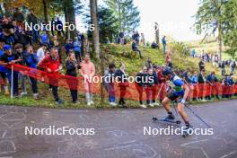 19.10.2024, Arcon, France (FRA): Antonin Guigonnat (FRA) - Biathlon Samse Summer Tour, sprint, Arcon (FRA). www.nordicfocus.com. © Manzoni/NordicFocus. Every downloaded picture is fee-liable.