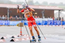 19.10.2024, Arcon, France (FRA): Lilian Kembellec (FRA) - Biathlon Samse Summer Tour, sprint, Arcon (FRA). www.nordicfocus.com. © Manzoni/NordicFocus. Every downloaded picture is fee-liable.