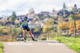 19.10.2024, Arcon, France (FRA): Antonin Guigonnat (FRA) - Biathlon Samse Summer Tour, sprint, Arcon (FRA). www.nordicfocus.com. © Manzoni/NordicFocus. Every downloaded picture is fee-liable.