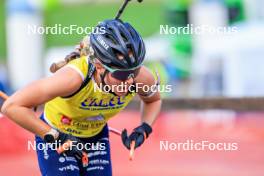 19.10.2024, Arcon, France (FRA): Oceane Michelon (FRA) - Biathlon Samse Summer Tour, sprint, Arcon (FRA). www.nordicfocus.com. © Manzoni/NordicFocus. Every downloaded picture is fee-liable.