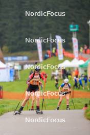 19.10.2024, Arcon, France (FRA): Norah Lesage (FRA) - Biathlon Samse Summer Tour, sprint, Arcon (FRA). www.nordicfocus.com. © Manzoni/NordicFocus. Every downloaded picture is fee-liable.