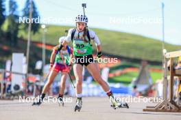 19.10.2024, Arcon, France (FRA): Capucine Fischer (FRA) - Biathlon Samse Summer Tour, sprint, Arcon (FRA). www.nordicfocus.com. © Manzoni/NordicFocus. Every downloaded picture is fee-liable.