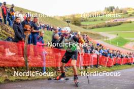 19.10.2024, Arcon, France (FRA): Linus Kesper (GER) - Biathlon Samse Summer Tour, sprint, Arcon (FRA). www.nordicfocus.com. © Manzoni/NordicFocus. Every downloaded picture is fee-liable.