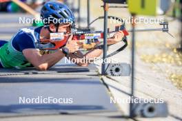 19.10.2024, Arcon, France (FRA): Remi Broutier (FRA) - Biathlon Samse Summer Tour, sprint, Arcon (FRA). www.nordicfocus.com. © Manzoni/NordicFocus. Every downloaded picture is fee-liable.