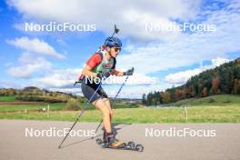 19.10.2024, Arcon, France (FRA): Emilien Boyer (FRA) - Biathlon Samse Summer Tour, sprint, Arcon (FRA). www.nordicfocus.com. © Manzoni/NordicFocus. Every downloaded picture is fee-liable.