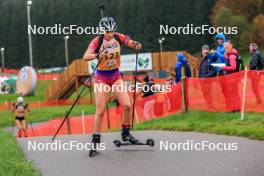 19.10.2024, Arcon, France (FRA): Capucine Vuittenez (FRA) - Biathlon Samse Summer Tour, sprint, Arcon (FRA). www.nordicfocus.com. © Manzoni/NordicFocus. Every downloaded picture is fee-liable.