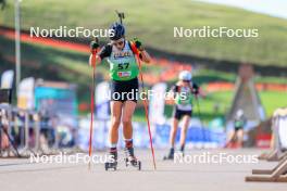 19.10.2024, Arcon, France (FRA): Léa Gross (BEL) - Biathlon Samse Summer Tour, sprint, Arcon (FRA). www.nordicfocus.com. © Manzoni/NordicFocus. Every downloaded picture is fee-liable.