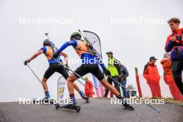 19.10.2024, Arcon, France (FRA): Nicolas Colomban (FRA) - Biathlon Samse Summer Tour, sprint, Arcon (FRA). www.nordicfocus.com. © Manzoni/NordicFocus. Every downloaded picture is fee-liable.