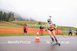 19.10.2024, Arcon, France (FRA): Clara Giacometti (FRA) - Biathlon Samse Summer Tour, sprint, Arcon (FRA). www.nordicfocus.com. © Manzoni/NordicFocus. Every downloaded picture is fee-liable.