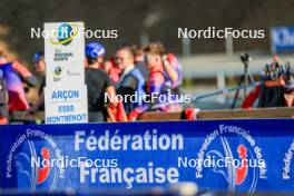 19.10.2024, Arcon, France (FRA): Event Feature: IBU Regional Events - Biathlon Samse Summer Tour, sprint, Arcon (FRA). www.nordicfocus.com. © Manzoni/NordicFocus. Every downloaded picture is fee-liable.