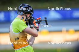 19.10.2024, Arcon, France (FRA): Murray Jacquin (FRA) - Biathlon Samse Summer Tour, sprint, Arcon (FRA). www.nordicfocus.com. © Manzoni/NordicFocus. Every downloaded picture is fee-liable.