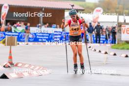 19.10.2024, Arcon, France (FRA): Thais Royet (FRA) - Biathlon Samse Summer Tour, sprint, Arcon (FRA). www.nordicfocus.com. © Manzoni/NordicFocus. Every downloaded picture is fee-liable.