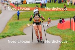 19.10.2024, Arcon, France (FRA): Taina Buisson (FRA) - Biathlon Samse Summer Tour, sprint, Arcon (FRA). www.nordicfocus.com. © Manzoni/NordicFocus. Every downloaded picture is fee-liable.