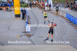 19.10.2024, Arcon, France (FRA): Eliot Perrillat-Bottonet (FRA) - Biathlon Samse Summer Tour, sprint, Arcon (FRA). www.nordicfocus.com. © Manzoni/NordicFocus. Every downloaded picture is fee-liable.