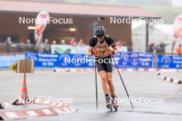 19.10.2024, Arcon, France (FRA): Clement Schott (FRA) - Biathlon Samse Summer Tour, sprint, Arcon (FRA). www.nordicfocus.com. © Manzoni/NordicFocus. Every downloaded picture is fee-liable.