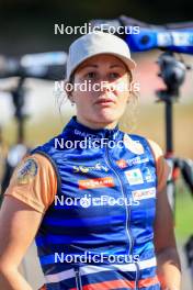 19.10.2024, Arcon, France (FRA): Chloe Chevalier (FRA) - Biathlon Samse Summer Tour, sprint, Arcon (FRA). www.nordicfocus.com. © Manzoni/NordicFocus. Every downloaded picture is fee-liable.