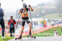 19.10.2024, Arcon, France (FRA): Clement Schott (FRA) - Biathlon Samse Summer Tour, sprint, Arcon (FRA). www.nordicfocus.com. © Manzoni/NordicFocus. Every downloaded picture is fee-liable.