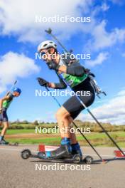 19.10.2024, Arcon, France (FRA): Lucas Bourcey (FRA) - Biathlon Samse Summer Tour, sprint, Arcon (FRA). www.nordicfocus.com. © Manzoni/NordicFocus. Every downloaded picture is fee-liable.