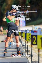 19.10.2024, Arcon, France (FRA): Edgar Geny (FRA) - Biathlon Samse Summer Tour, sprint, Arcon (FRA). www.nordicfocus.com. © Manzoni/NordicFocus. Every downloaded picture is fee-liable.