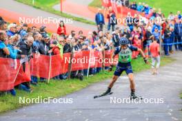 19.10.2024, Arcon, France (FRA): Quentin Fillon Maillet (FRA) - Biathlon Samse Summer Tour, sprint, Arcon (FRA). www.nordicfocus.com. © Manzoni/NordicFocus. Every downloaded picture is fee-liable.