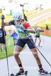 19.10.2024, Arcon, France (FRA): Maya Cloetens (BEL) - Biathlon Samse Summer Tour, sprint, Arcon (FRA). www.nordicfocus.com. © Manzoni/NordicFocus. Every downloaded picture is fee-liable.