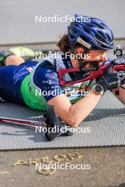 19.10.2024, Arcon, France (FRA): Lou Jeanmonnot (FRA) - Biathlon Samse Summer Tour, sprint, Arcon (FRA). www.nordicfocus.com. © Manzoni/NordicFocus. Every downloaded picture is fee-liable.