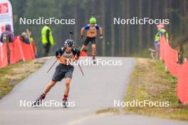 19.10.2024, Arcon, France (FRA): Tobit Keller (SUI) - Biathlon Samse Summer Tour, sprint, Arcon (FRA). www.nordicfocus.com. © Manzoni/NordicFocus. Every downloaded picture is fee-liable.