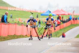 19.10.2024, Arcon, France (FRA): Melina Caldara (FRA) - Biathlon Samse Summer Tour, sprint, Arcon (FRA). www.nordicfocus.com. © Manzoni/NordicFocus. Every downloaded picture is fee-liable.