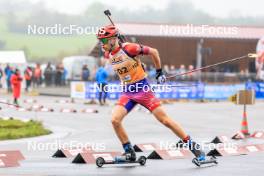 19.10.2024, Arcon, France (FRA): Augustin Remonnay (FRA) - Biathlon Samse Summer Tour, sprint, Arcon (FRA). www.nordicfocus.com. © Manzoni/NordicFocus. Every downloaded picture is fee-liable.