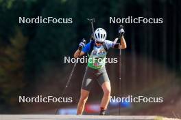 19.10.2024, Arcon, France (FRA): Mila Ambert (FRA) - Biathlon Samse Summer Tour, sprint, Arcon (FRA). www.nordicfocus.com. © Manzoni/NordicFocus. Every downloaded picture is fee-liable.