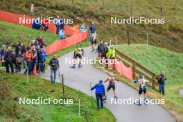 19.10.2024, Arcon, France (FRA): Feature: Track atmosphere  - Biathlon Samse Summer Tour, sprint, Arcon (FRA). www.nordicfocus.com. © Manzoni/NordicFocus. Every downloaded picture is fee-liable.