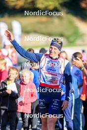 19.10.2024, Arcon, France (FRA): Quentin Fillon Maillet (FRA) - Biathlon Samse Summer Tour, sprint, Arcon (FRA). www.nordicfocus.com. © Manzoni/NordicFocus. Every downloaded picture is fee-liable.