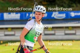 19.10.2024, Arcon, France (FRA): Jesco Mengis (SUI) - Biathlon Samse Summer Tour, sprint, Arcon (FRA). www.nordicfocus.com. © Manzoni/NordicFocus. Every downloaded picture is fee-liable.